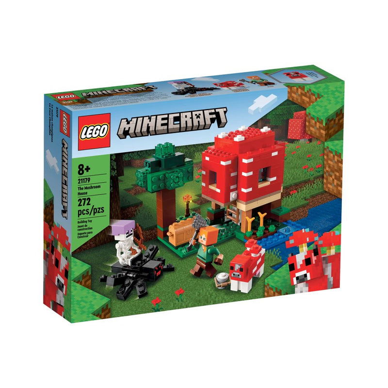 LEGO Minecraft - Svampehuset - 21179 - 272 dele - Billede 1