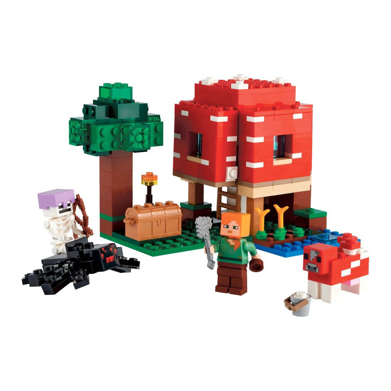 LEGO Minecraft - Svampehuset - 21179 - 272 dele - Billede 1