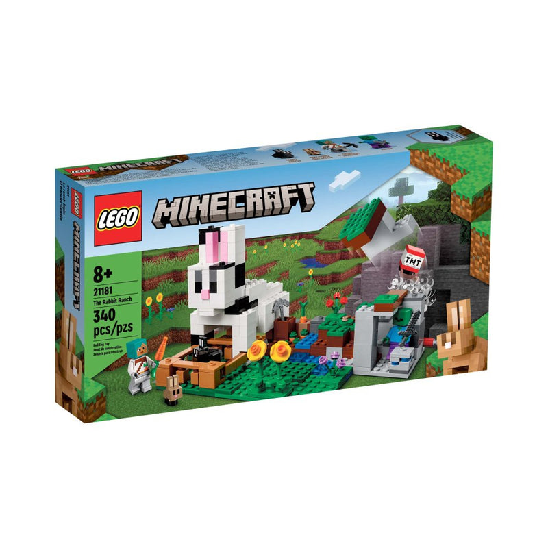 LEGO Minecraft - Kaningården - 21181 - 340 dele - Billede 1