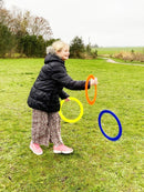 Jonglør Ring - 1 stk - Ass farver - Ø: 32 cm. - Billede 1