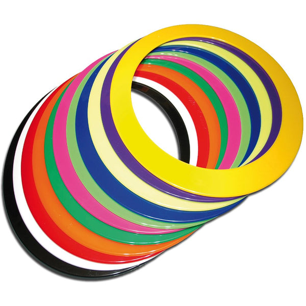 Jonglør Ring - 1 stk - Ass farver - Ø: 32 cm. - Billede 1