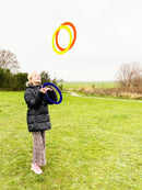 Jonglør Ringe - 3 stk - Forskellige farver - Ø: 32 cm. - Billede 1