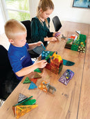 Magna-Tiles Jungle dyr - 25 stk. transparent. - Billede 1