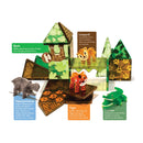 Magna-Tiles Jungle dyr - 25 stk. transparent. - Billede 1