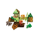 Magna-Tiles Jungle dyr - 25 stk. transparent. - Billede 1