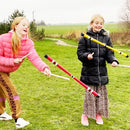 Devilstick (Djævlepind) med 2 styrestave - 66 cm. - Billede 1