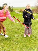 Devilstick (Djævlepind) med 2 styrestave - 66 cm.