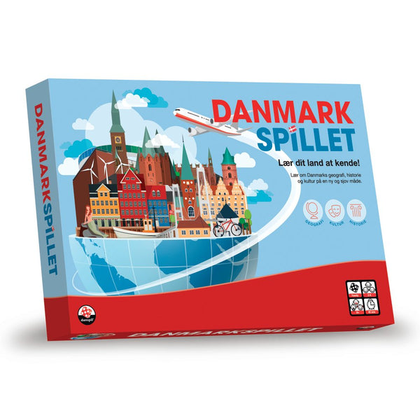 Danmark Spillet - 2021 Udgaven - Familiespil - Danspil - Fra 8 år. - Billede 1