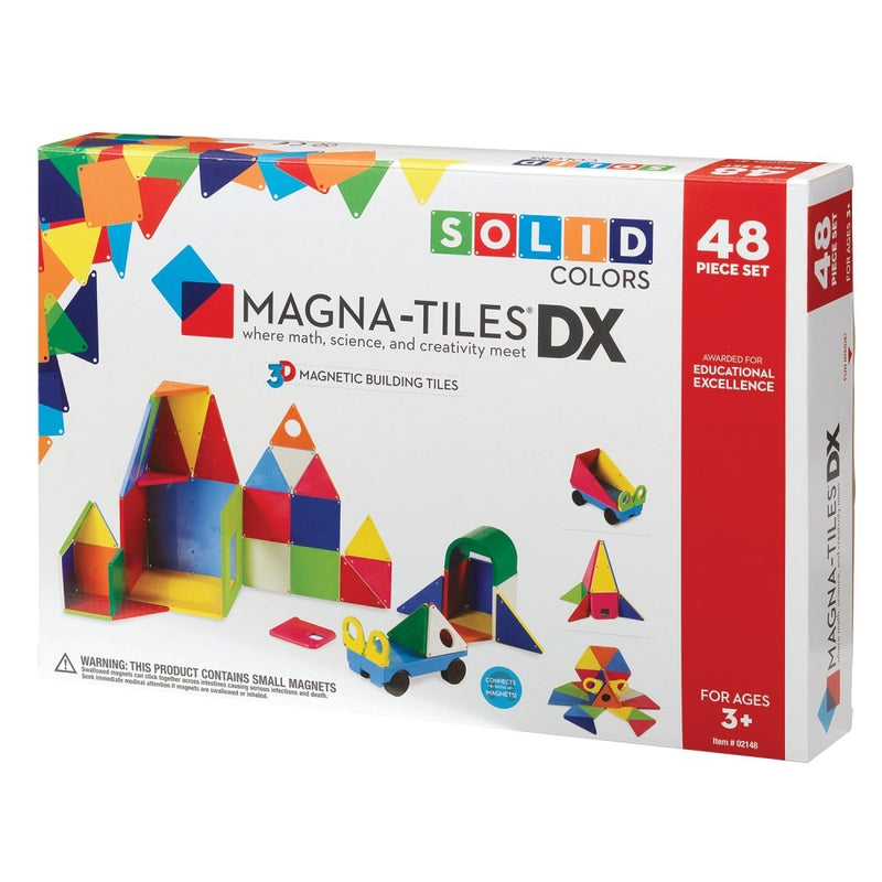 Magna-Tiles DX - 48 stk. Farvet. - Billede 1