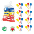 1 Pose med 24 stk Svanemærkede Dantoy Skovle - 18 cm - Fra 2 år. - Billede 1