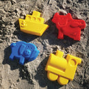 1 Pose med 32 stk Svanemærkede Dantoy Sandforme - 12 cm - Fra 2 år. - Billede 1