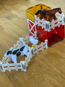 Magna-Tiles - Bondegårdsdyr - 25 dele - Fra 3 år.