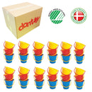 1 Kasse med 36 stk Svanemærkede Dantoy Spande - 1,0L - H:13 cm. - Billede 1