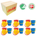 1 Kasse med 24 stk Svanemærkede Dantoy Spande - 2,5L - H:17 cm. - Billede 1