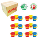 1 Kasse med 18 stk Svanemærkede Dantoy Spande - 2,5L - H:15 cm. - Billede 1