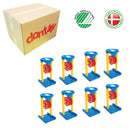 1 Kasse med 8 stk Svanemærkede Dantoy Sandmøller - H:27 cm - Fra 2 år. - Billede 1