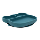 We Might Be Tiny silikonetallerken - Bjørn, Petrolblå - Billede 1