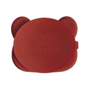 We Might Be Tiny silikonetallerken - Bjrøn, Rust - Billede 1