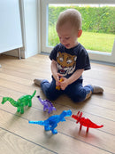 Magna-Tiles - Dinos - 5 stk - Fra 3 år
