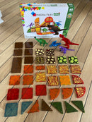 Magna-Tiles - Dino World - 40 dele - Fra 3 år - Legebyen.dk