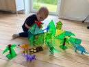 Magna-Tiles - Dino World XL - 50 dele - Fra 3 år