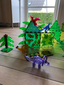 Magna-Tiles - Dino World XL - 50 dele - Fra 3 år