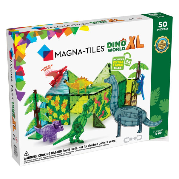 Magna-Tiles - Dino World XL - 50 dele - Fra 3 år - Billede 1