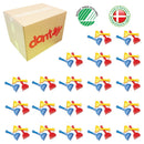 1 Kasse med 60 stk Svanemærkede Dantoy River - 21 cm - Fra 2 år. - Billede 1