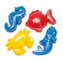 1 Kasse med 64 stk Svanemærkede Dantoy Sandforme - Havdyr - 16 cm - Fra 2 år. - Billede 1