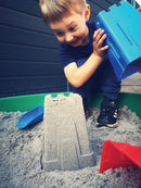 1 Kasse med 16 stk Svanemærkede Dantoy Borgtårne - Fra 2 år. - Billede 1