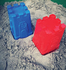 1 Kasse med 16 stk Svanemærkede Dantoy Borgtårne - Fra 2 år. - Billede 1