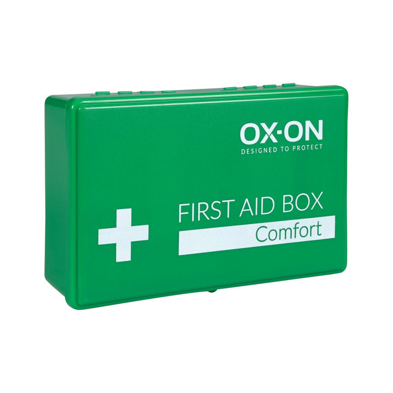 OX-ON Førstehjælpskasse - Grøn - Den lille kasse. - Billede 1