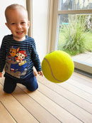 Mega tennisbold m. ventil - Ø: 21 cm - Billede 1