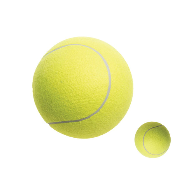 Mega tennisbold m. ventil - Ø: 21 cm - Billede 1