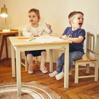 Børnemøbelsæt - Bord med 2 stole - Geuther