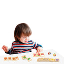 VIGA Puslespil i træ - Lær Om Farver - Fra 3 år. - Billede 1