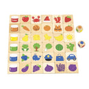 VIGA Puslespil i træ - Lær Om Farver - Fra 3 år. - Billede 1