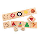 VIGA Puslespil i træ - Lær Om Former - Fra 3 år. - Billede 1