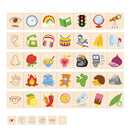 VIGA Puslespil i træ - Lær Om Sanser - Fra 3 år. - Billede 1