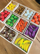 Legemad, Frugter & Grøntsager fra VIGA - 80 dele - Fra 3 år. - Billede 1