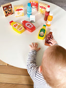 Legemad - Mad & Drikke sæt med 12 dele - VIGA - Fra 3 år. - Billede 1