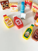 Legemad - Mad & Drikke sæt med 12 dele - VIGA - Fra 3 år. - Billede 1