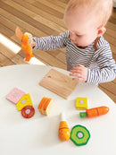 Legemad, Frokost i træ fra VIGA - 17 dele - Fra 18 mdr. - Billede 1