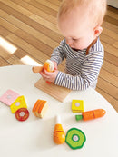 Legemad, Frokost i træ fra VIGA - 17 dele - Fra 18 mdr. - Billede 1