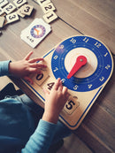 Lær Klokken Legeur / Læringsur i FSC-træ - VIGA - Fra 3 år. - Billede 1