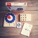 Lær Klokken Legeur / Læringsur i FSC-træ - VIGA - Fra 3 år. - Billede 1