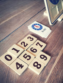 Lær Klokken Legeur / Læringsur i FSC-træ - VIGA - Fra 3 år. - Billede 1