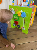 Aktivitetskasse 5-i-1 af FSC-træ - VIGA - Fra 18 mdr - Billede 1