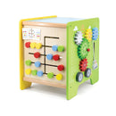 Aktivitetskasse 5-i-1 af FSC-træ - VIGA - Fra 18 mdr - Billede 1