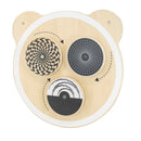 Aktivitetstavle - 1 stk Bamsehoved med mønster aktivitet - Fra 18 mdr - Billede 1